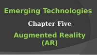 Chapter 5 Augmented Reality.pptx